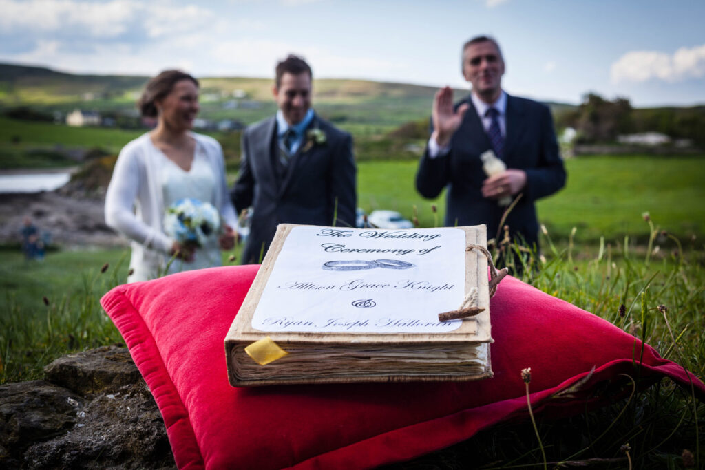 Ray the celebrant elope to ireland