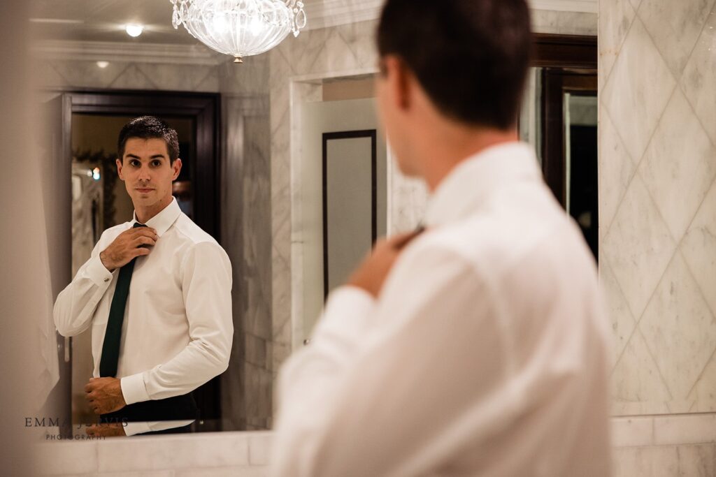 A beautiful elopement at Castle Martyr Resort with Cary and Andreas. Ohh! and the doggies too