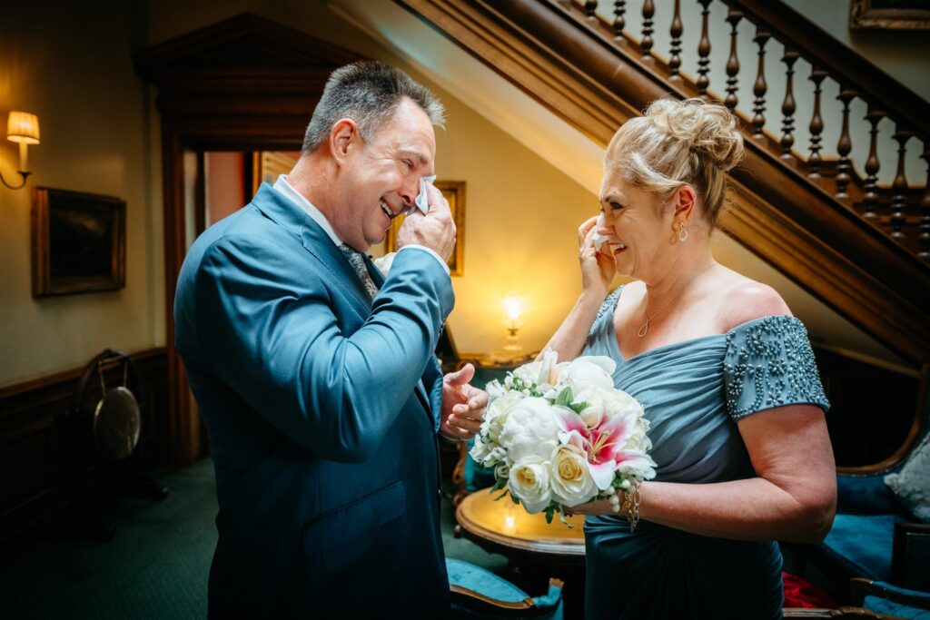 Elope To Ireland elegant wedding at Waterford castle Elegant 16th Century Castle